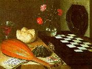  Lubin Baugin Still Life with Chessboard oil painting artist